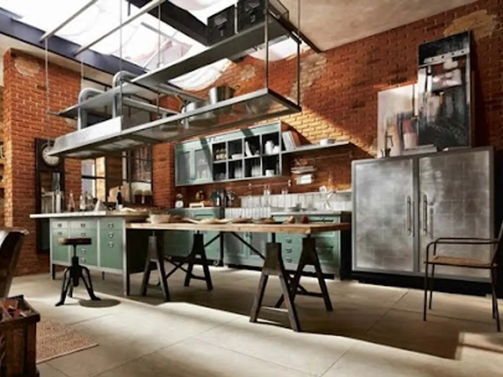 Loft Stili Daire Dekorasyonu