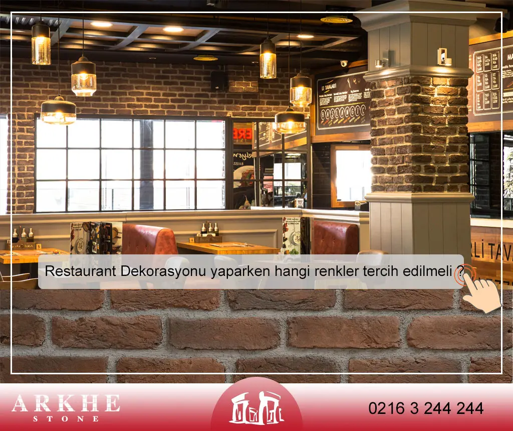 Restaurant Dekorasyonu yaparken hangi renkler tercih edilmeli ?