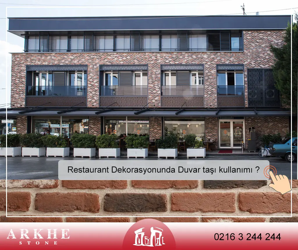 Restaurant Dekorasyonunda Duvar taşı kullanmalımıyım ?