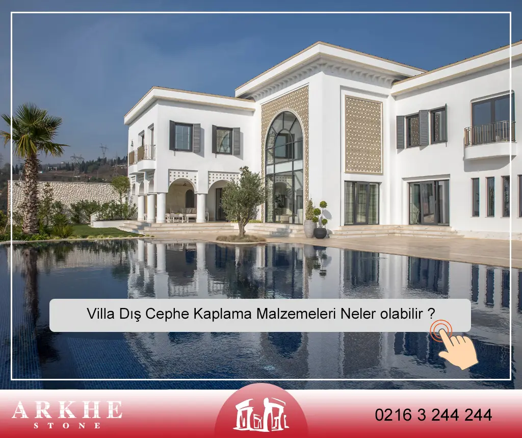Villa Dış Cephe Kaplama Malzemeleri Neler olabilir ?
