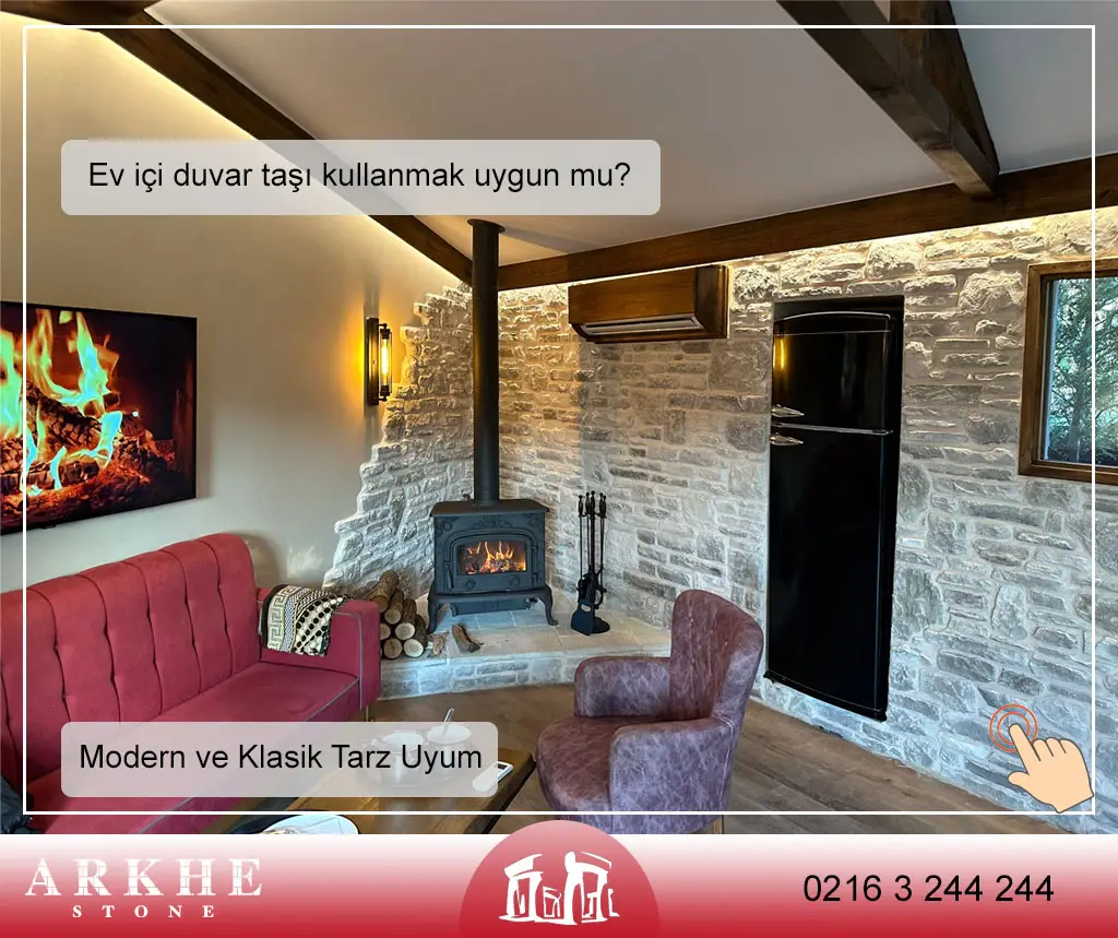 Ev içi duvar taşı kullanmak uygun mu? 