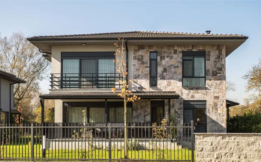 Kültür Taşı Corte Gris — uygulama görseli