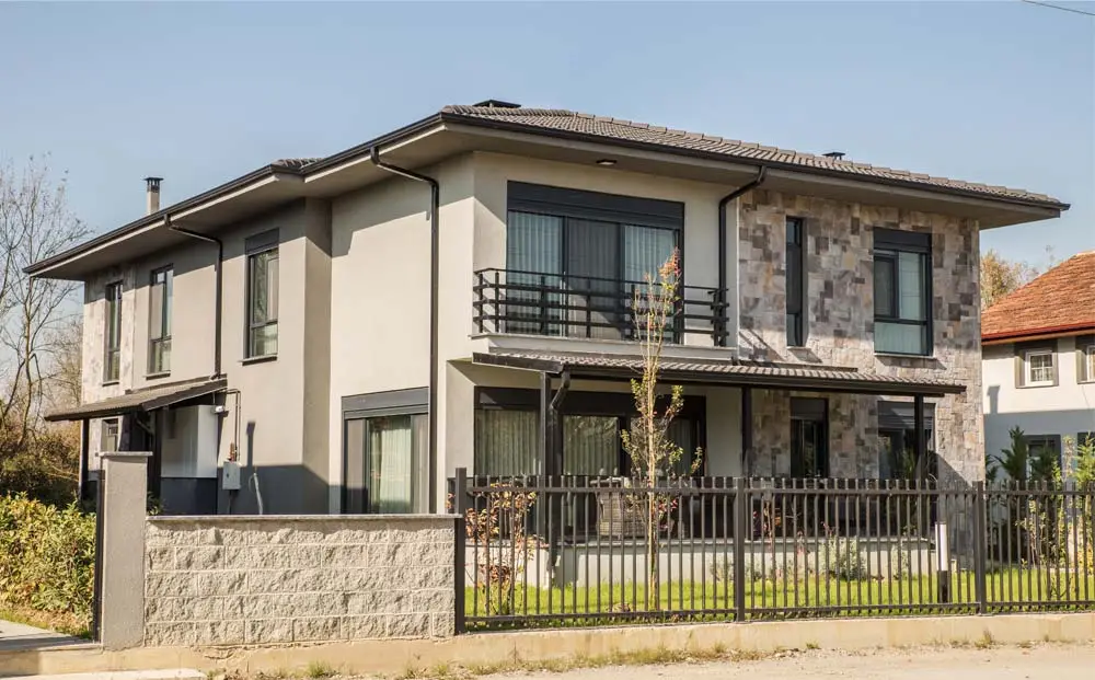 Kültür Taşı Corte Gris — uygulama görseli