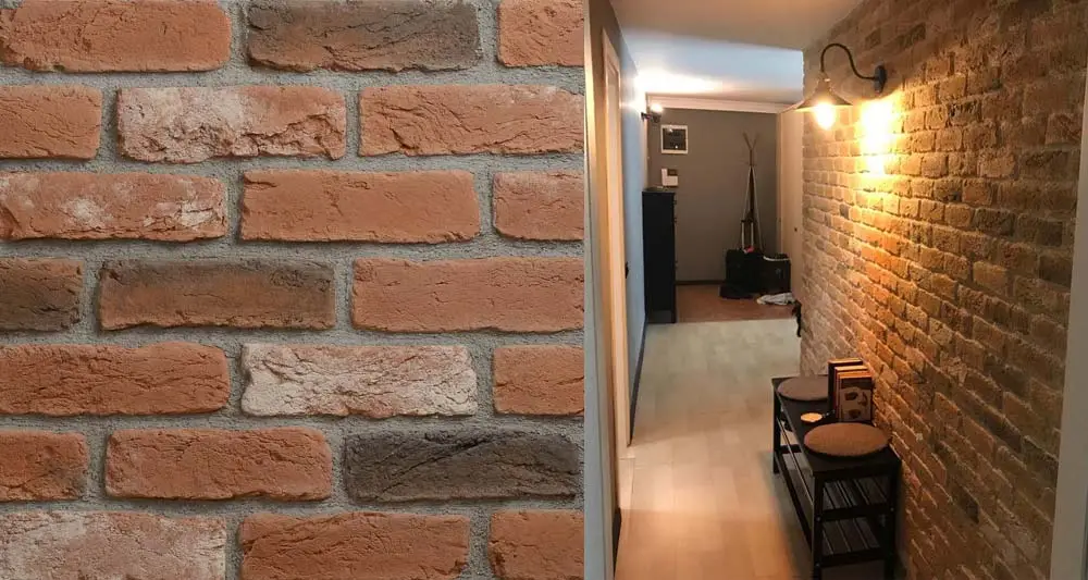 Kültür Tuğlası Old Brick Narranja — uygulama görseli