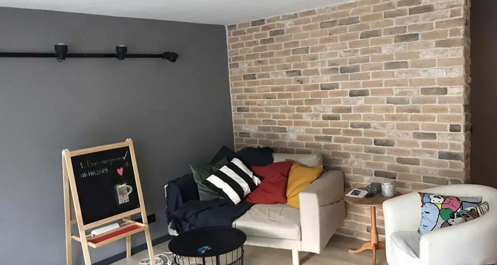 Kültür Tuğlası Old Brick Narranja — uygulama görseli
