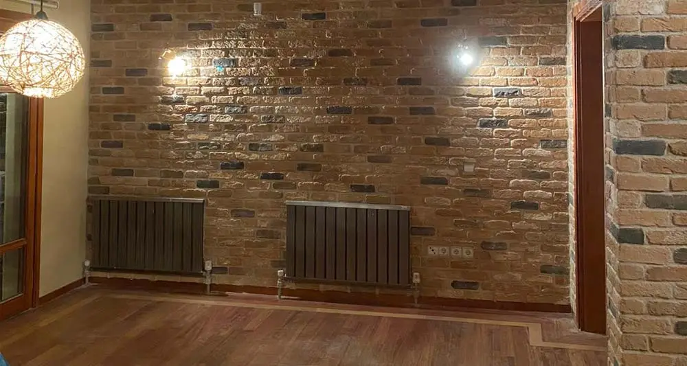 Kültür Tuğlası Old Brick Rosa — uygulama görseli