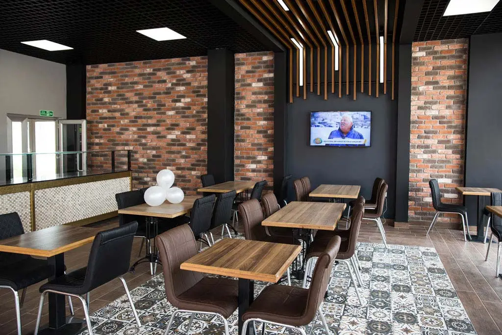 Restoran Kafe Kültür Tuğlası Uygulama Görselleri
