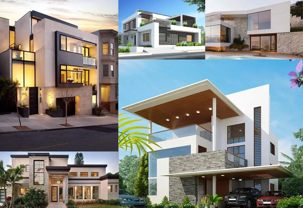 Modern Villa Cephe Kaplama Çeşitleri