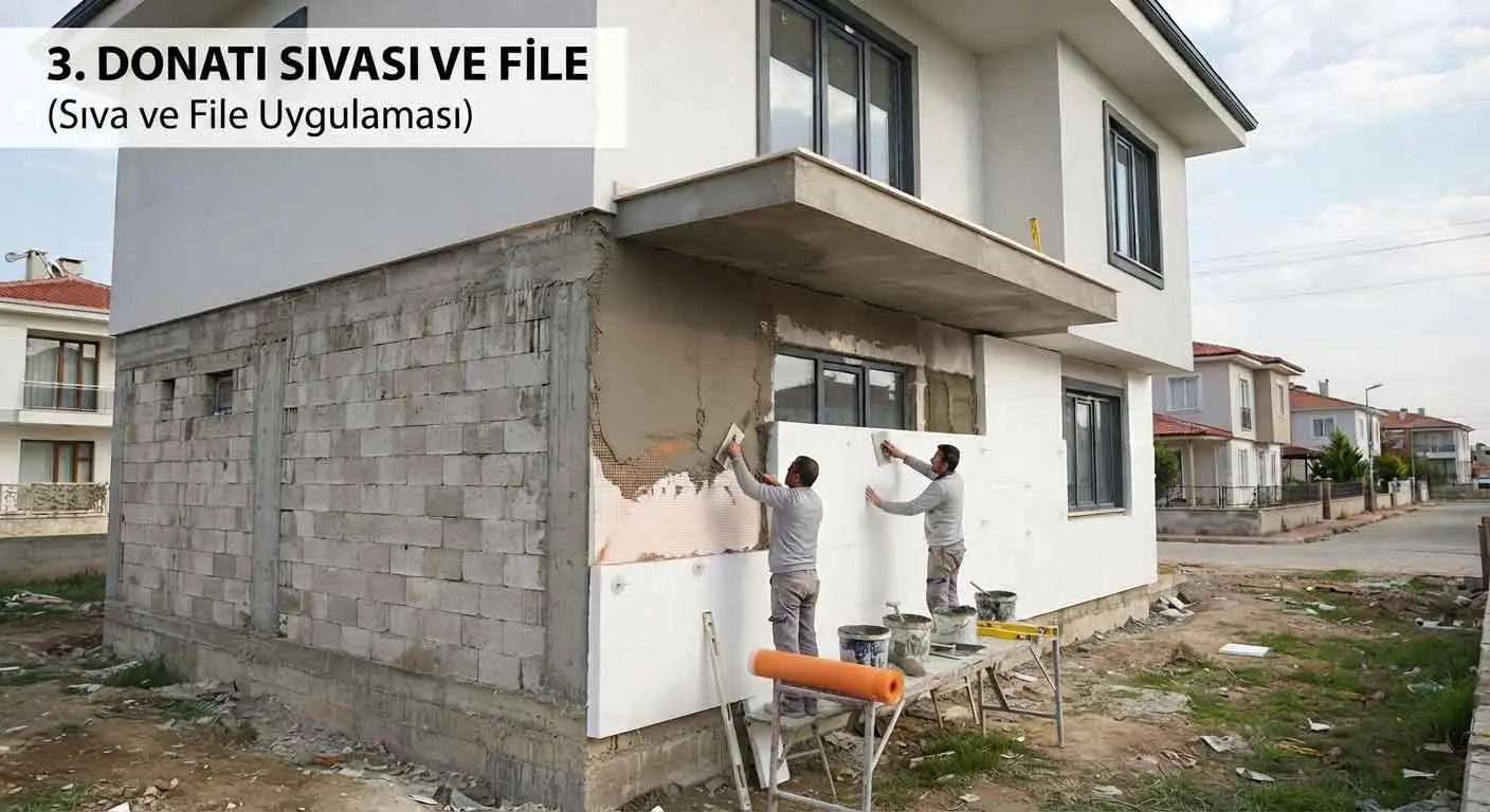 Dış Cephe Mantolama Donati Sivasi