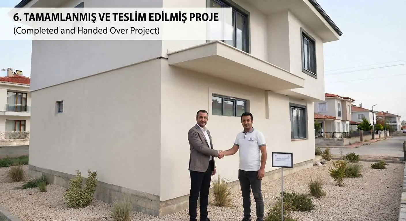 Dış Cephe Mantolama TamamlanMis Teslim Sureci