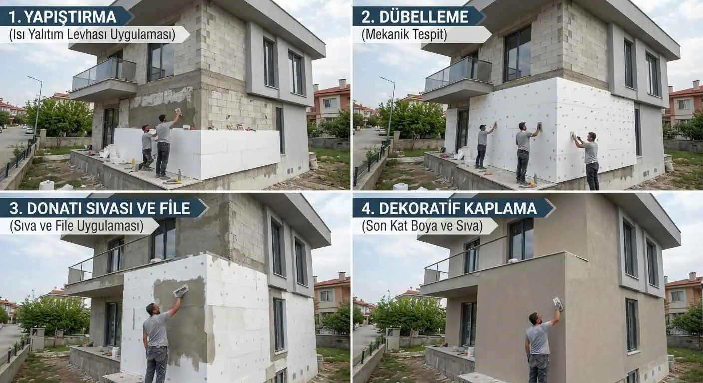 Dış Cephe Mantolama M2 Fiyatları