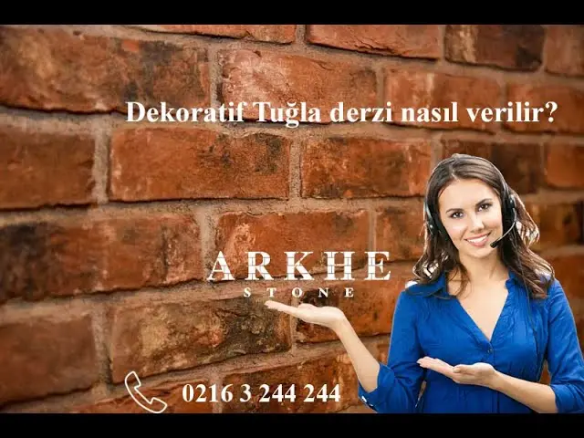 Dekoratif Tuğla Derzi Nasıl Verilir? Derz Dolgusu Uygulaması videosu