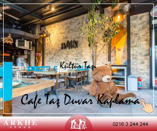 Cafe Taş Duvar Kaplama