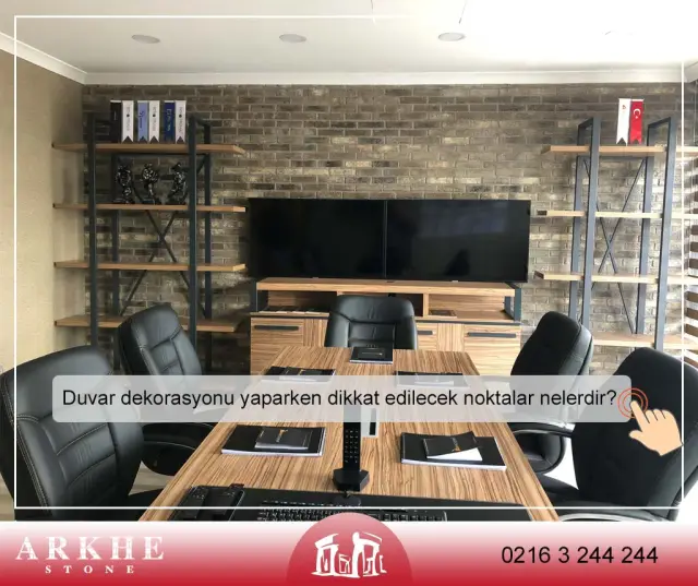 Duvar dekorasyonu yaparken dikkat edilecek noktalar nelerdir?