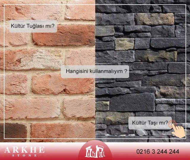 Kültür Taşı mı, Kültür Tuğlası mı kullanmalıyım