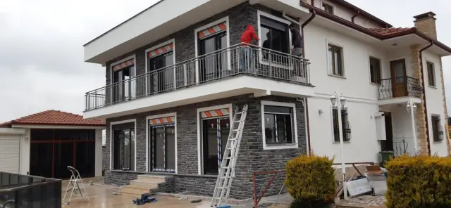 Kültür Taşı Pizzara Antracita uygulama örneği