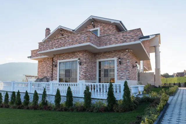 Kültür Tuğlası Old Brick Blend2 uygulama örneği