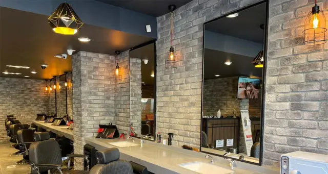 Kültür Tuğlası Old Brick Gris — uygulama görseli