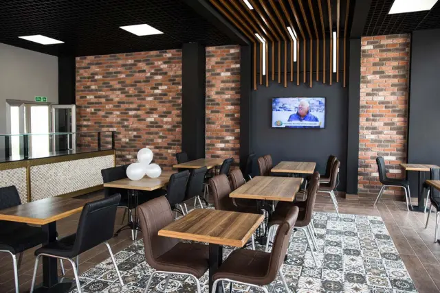 Restoran Kafe Kültür Tuğlası Uygulama Görselleri