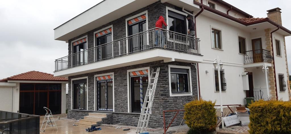 Dekoratif Kültür Taşı Montuno Antracita Uygulama